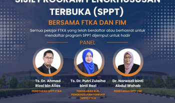 Taklimat Sijil Program Pengkhususan Terbuka (SPPT) Bersama FTKA dan FIM pada 24 Mac 2023